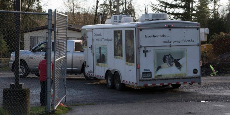 Almost Home for Hounds Transport Trailer